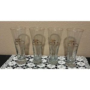 1988 Calgary Olympic Pilsner Glasses